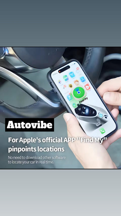 Chargeur de voiture allume cigare avec traceur intégré pour iPhone