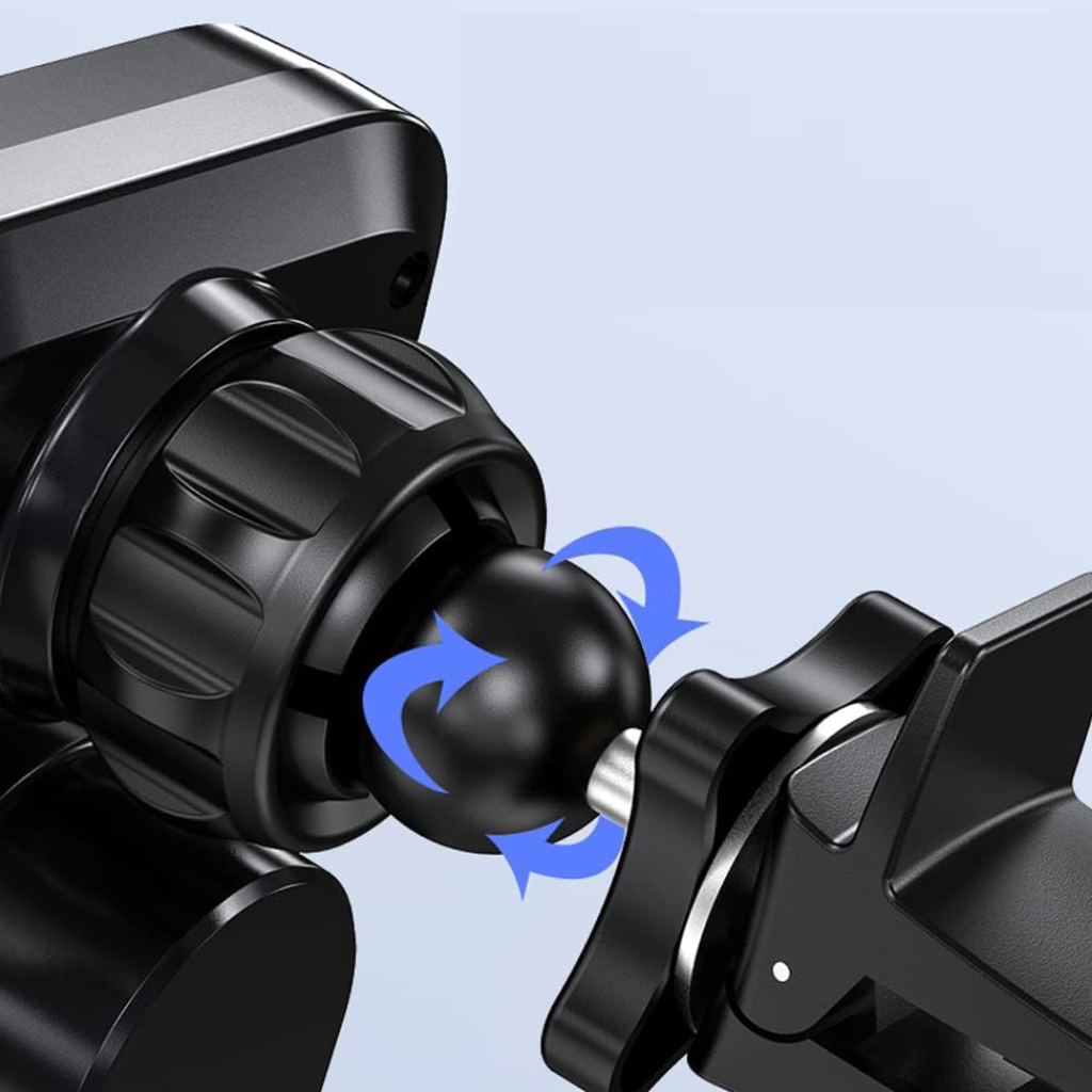 Chargeur de voiture sans fil magnétique – Double bobine, support pour iPhone, Samsung