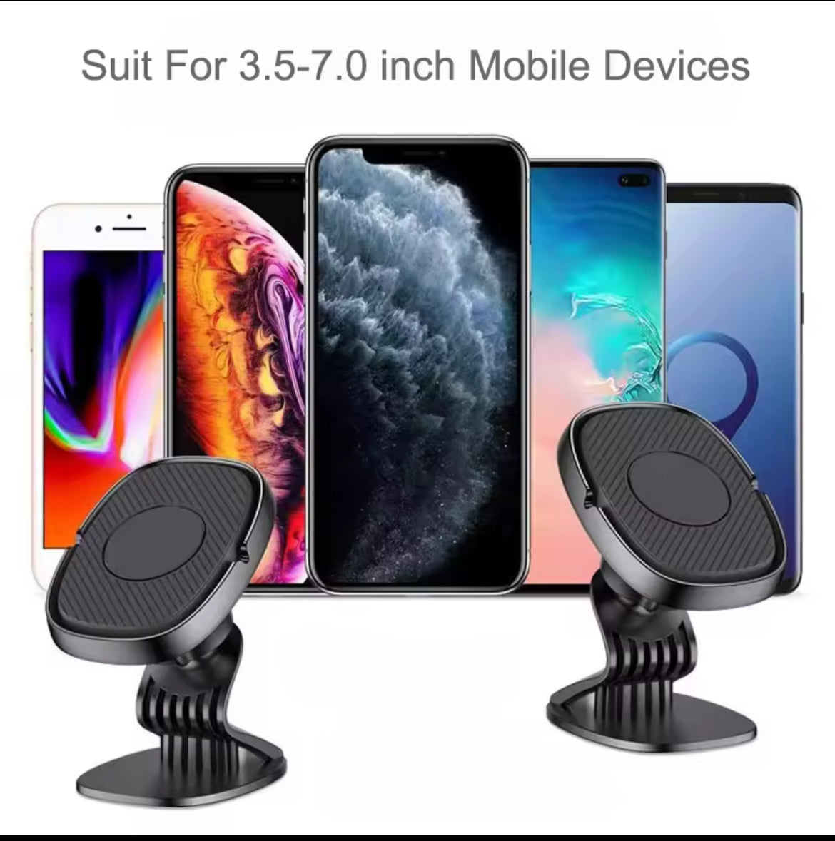 Support magnétique universel – Support voiture pour grille d’aération