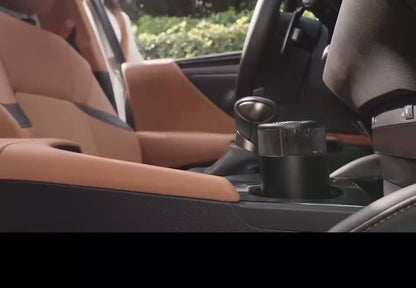 Diffuseur d’arôme intelligent – Atomisation ultrasonique + purificateur d’air voiture avec LED