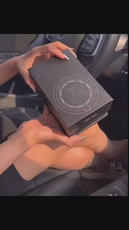 Diffuseur d'aromathérapie solaire pour voiture – Désodorisant à énergie solaire avec parfum marin et extension pour huiles essentielles